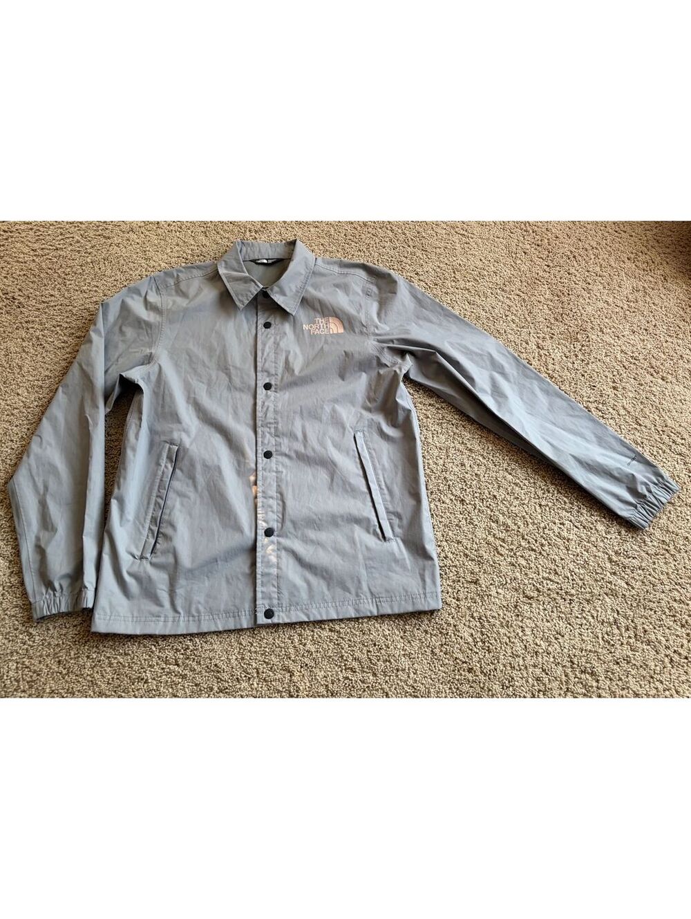 Men's The North Face International Collection Coach Jacket M MEDIUM grey / pink